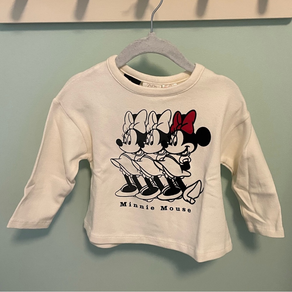 ZARA MINNIE MOUSE DISNEY T-SHIRT